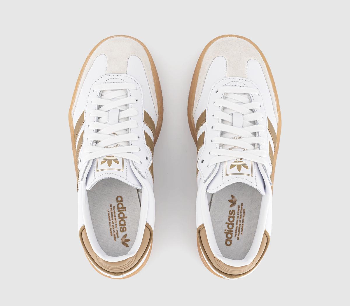 adidasSambae Trainers White Offwhite Cardboard