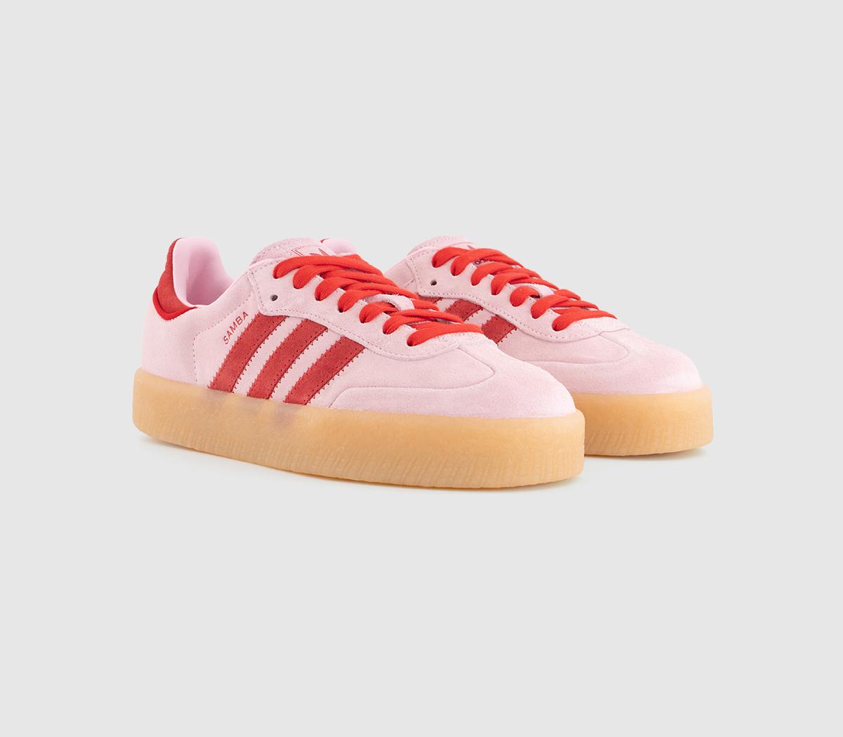 adidas Sambae Trainers adidas Sambae Trainers Bliss Pink Red Gum