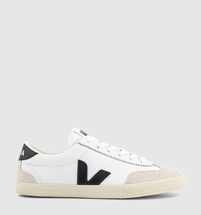 VEJA Volley Trainers White Black F