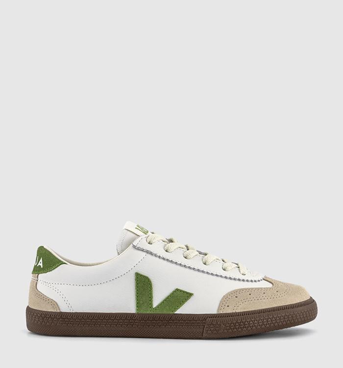 VEJA Volley Trainers White Kiwi Bark F