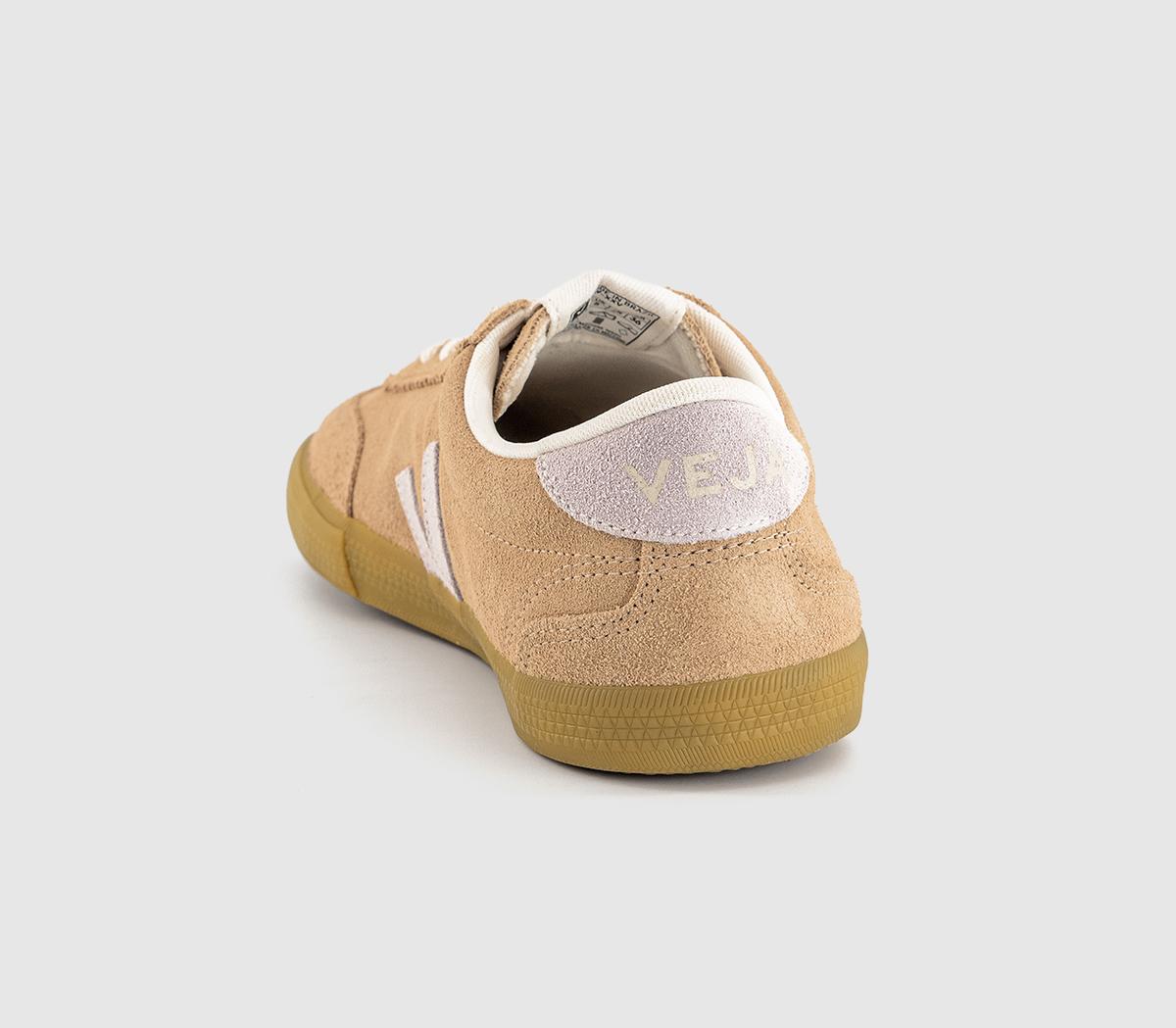 VEJAVolley TrainersDesert Parme Natural F