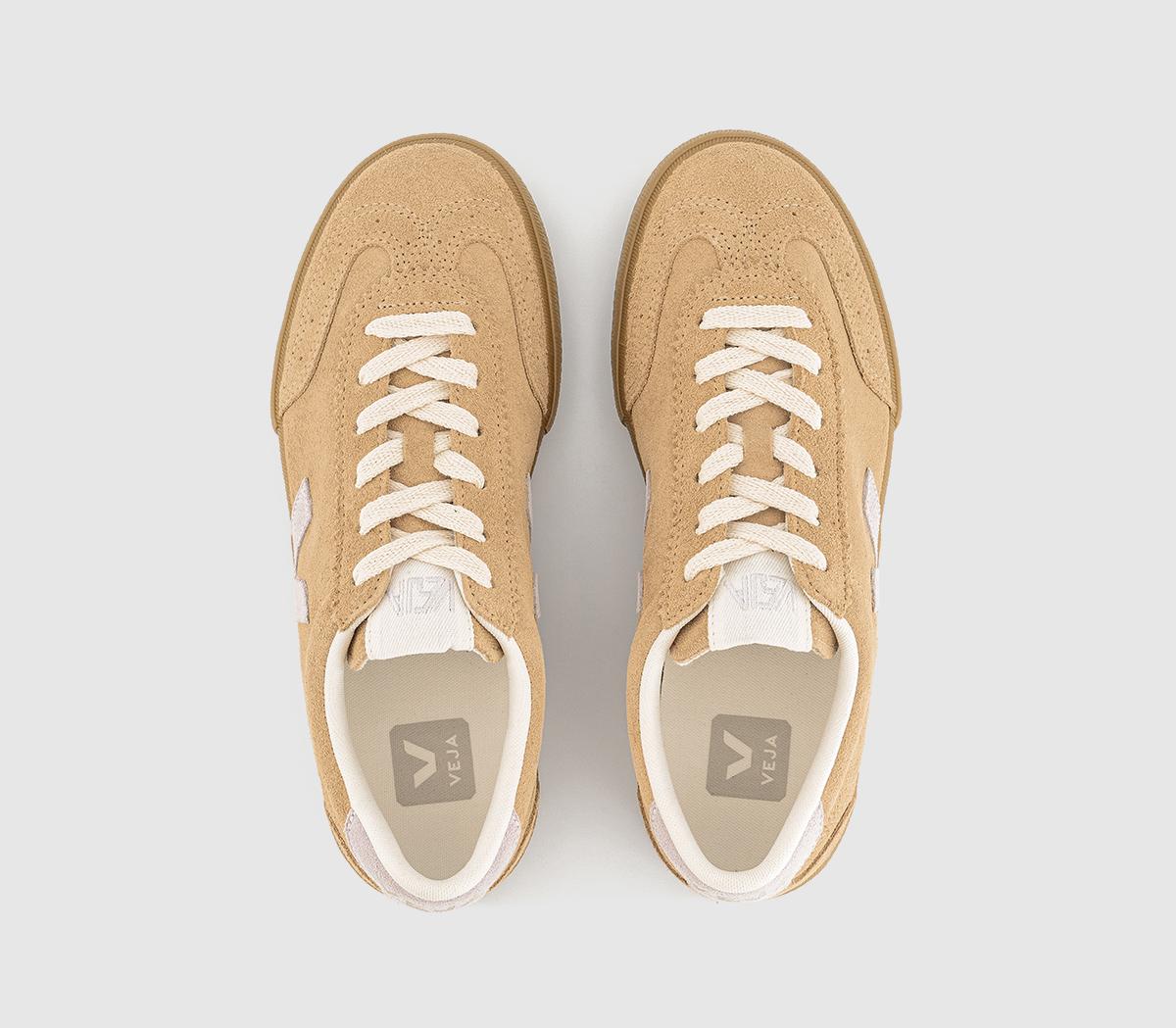 VEJAVolley TrainersDesert Parme Natural F