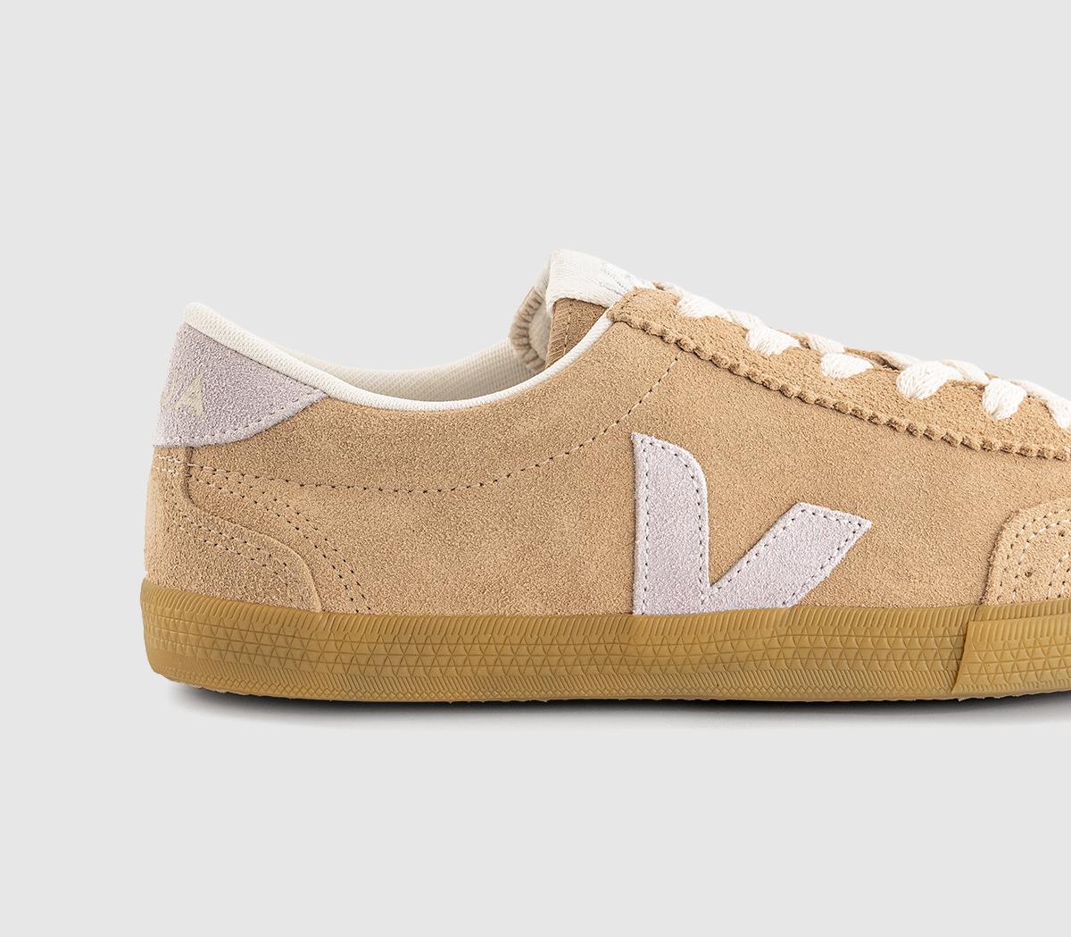 VEJAVolley TrainersDesert Parme Natural F