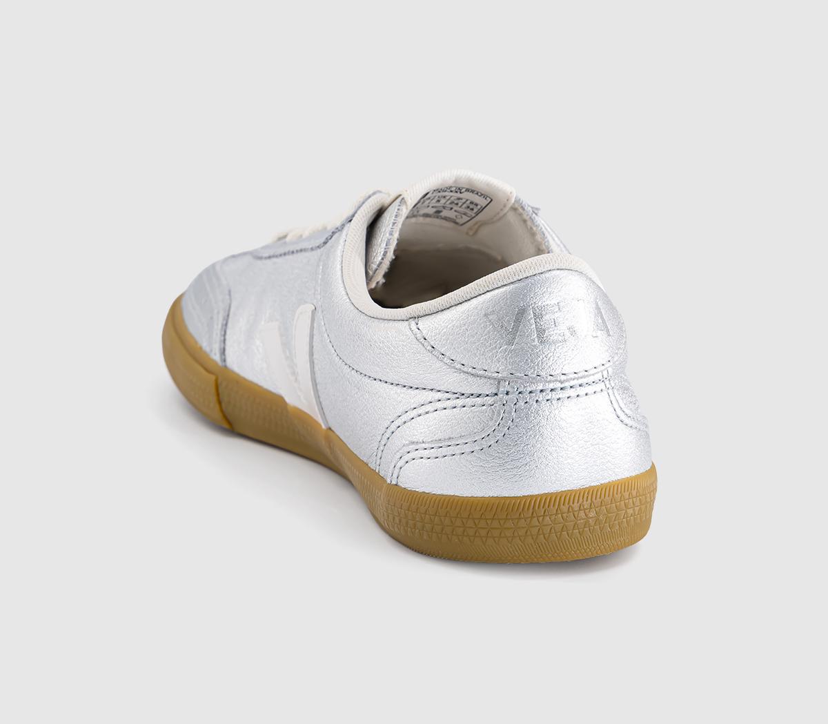 VEJAVolley TrainersSilver White Natural F