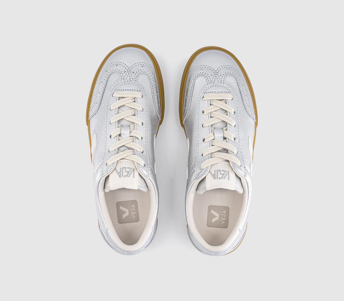VEJAVolley TrainersSilver White Natural F