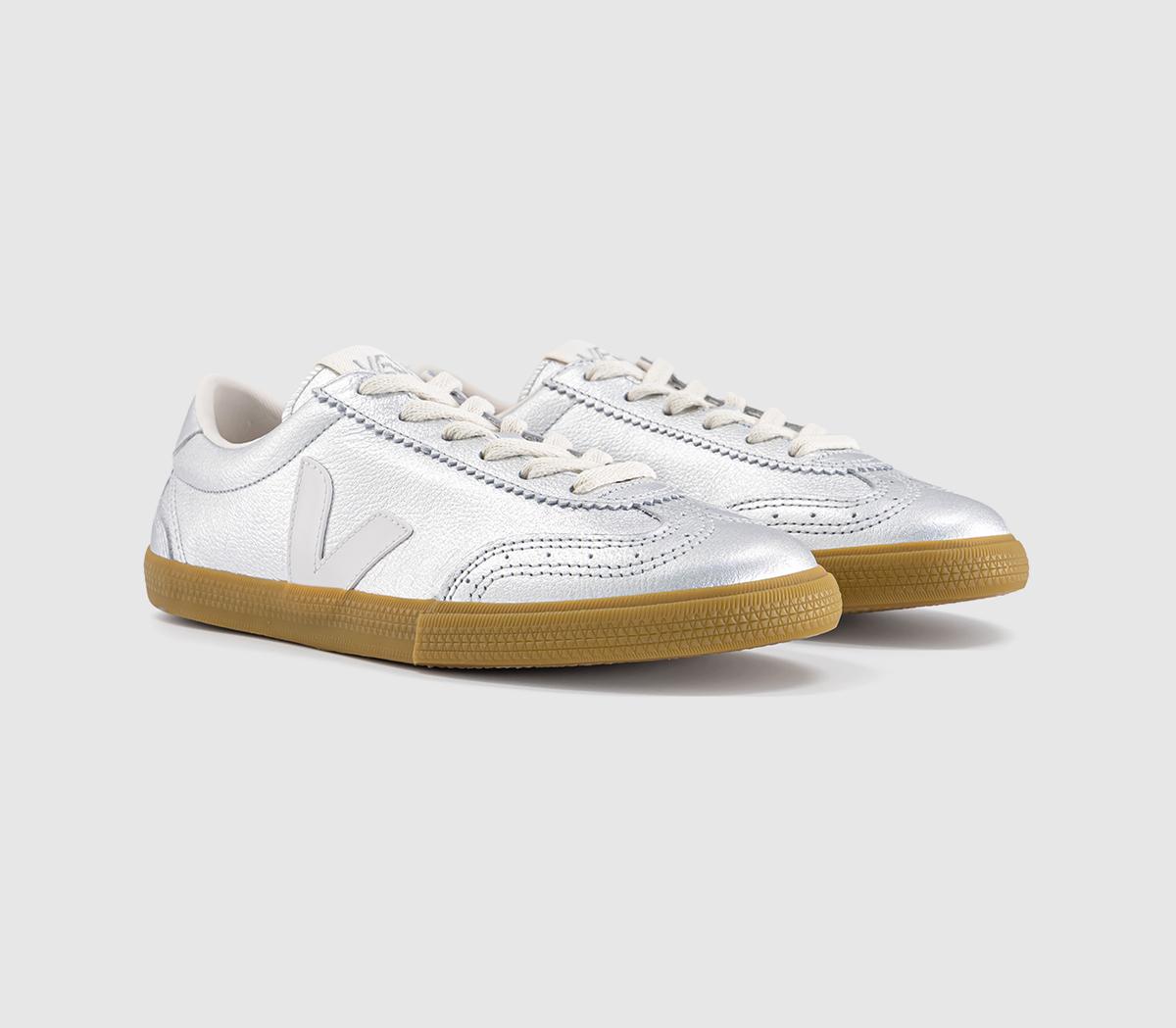 VEJAVolley TrainersSilver White Natural F