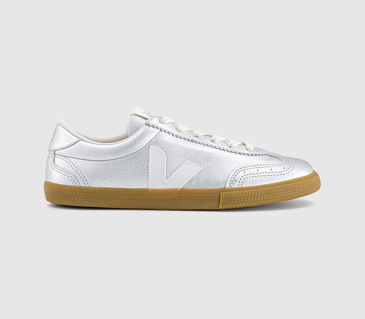 VEJAVolley TrainersSilver White Natural F