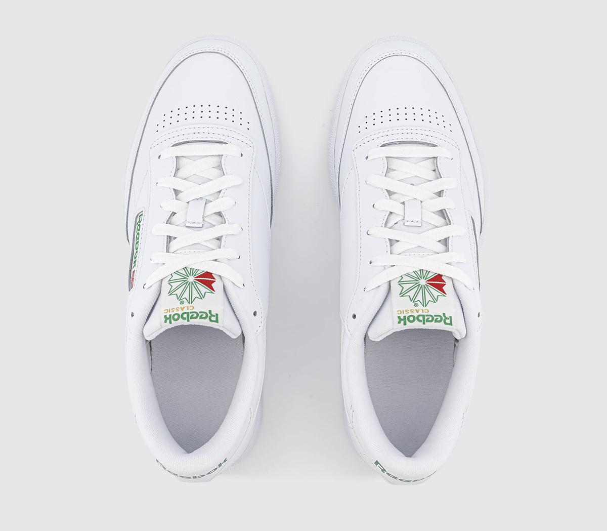 ReebokClub C 85 Trainers White Green