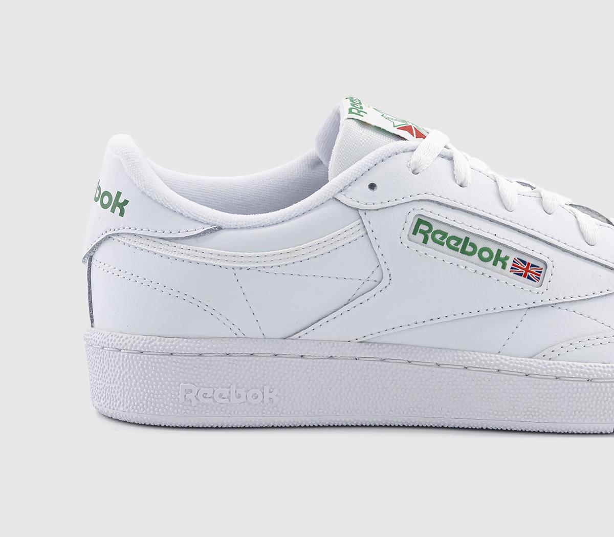 ReebokClub C 85 Trainers White Green