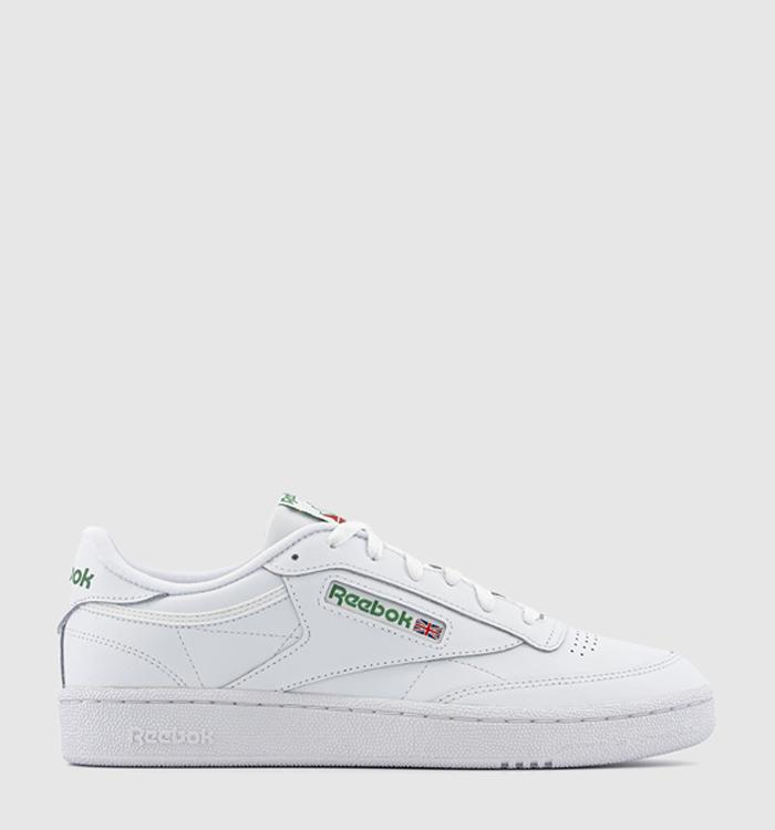 All white reebok deals shoes