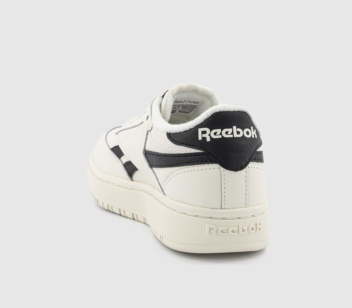 ReebokClub C Double Revenge Trainers Chalk Core Black