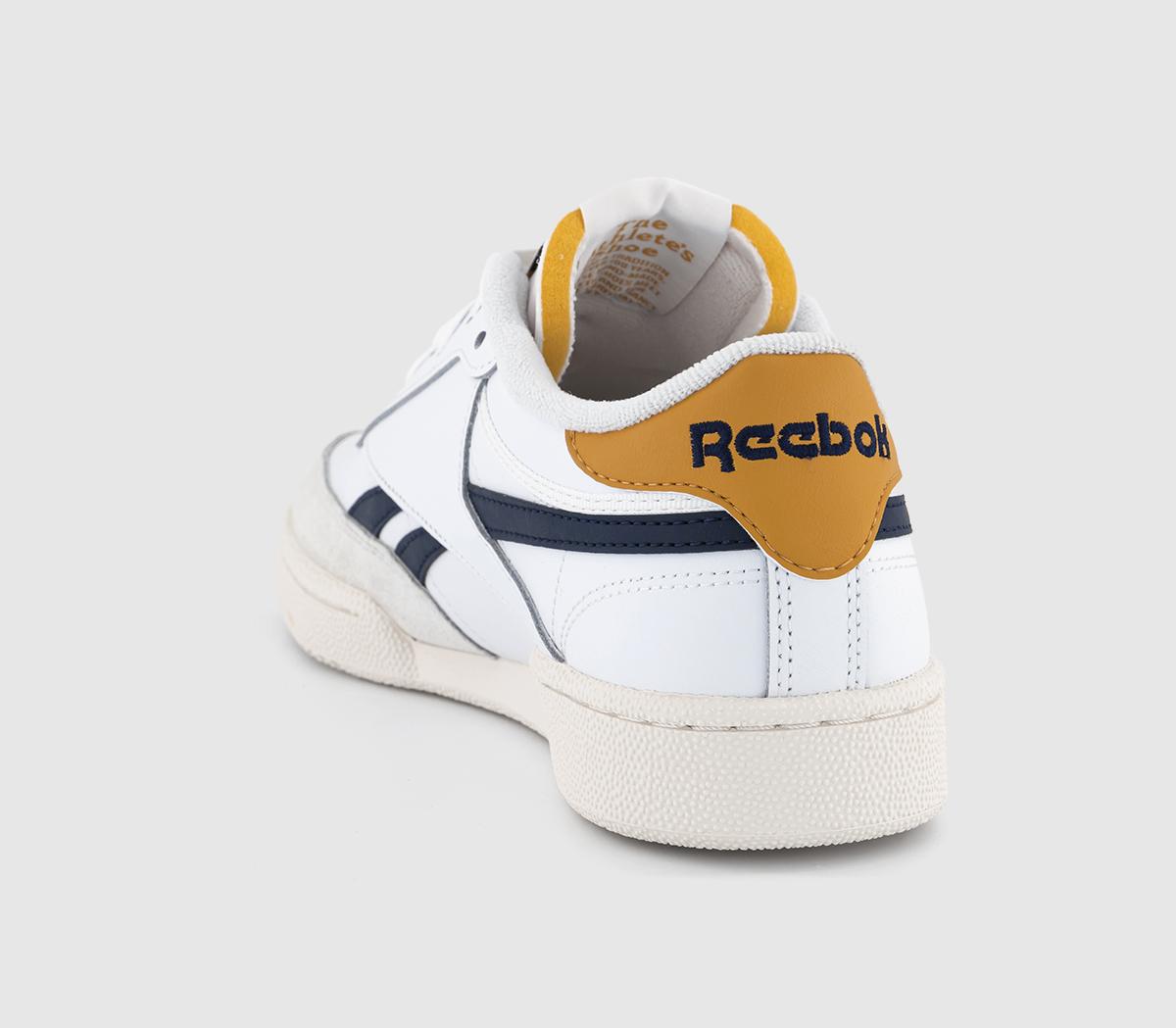 ReebokClub C Revenge TrainersWhite Vector Navy Retro Gold