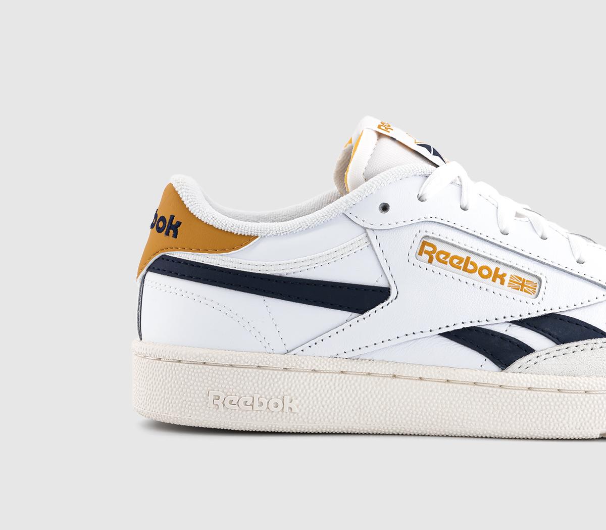 ReebokClub C Revenge TrainersWhite Vector Navy Retro Gold