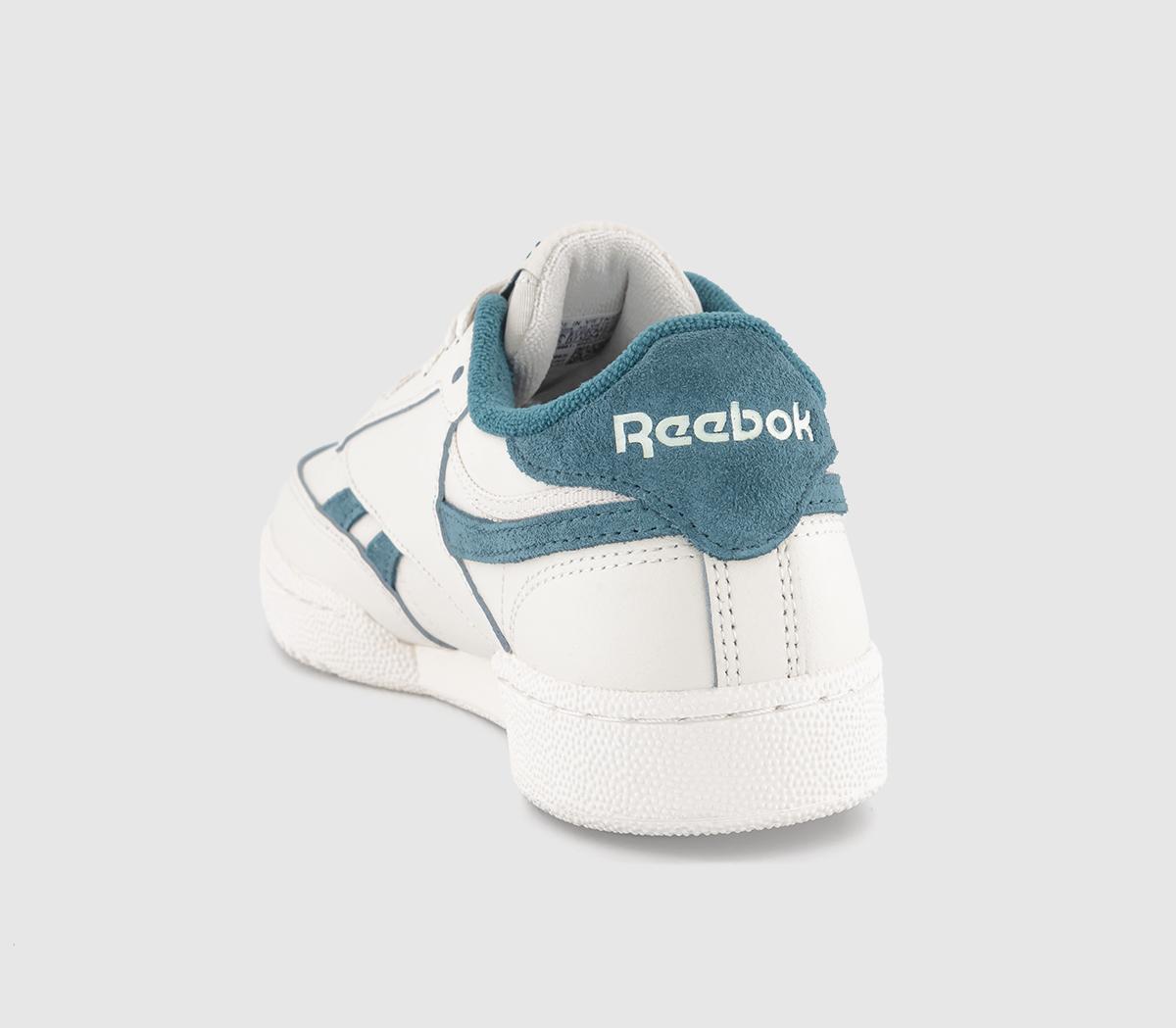 ReebokClub C Revenge Trainers Chalk Chalk Hoops Blue