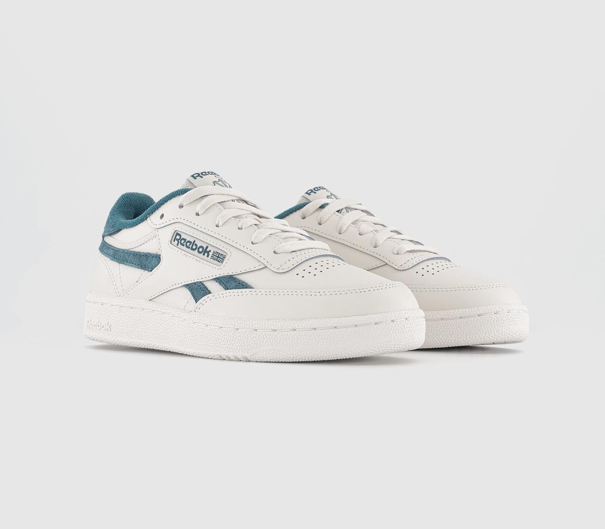 ReebokClub C Revenge Trainers Chalk Chalk Hoops Blue
