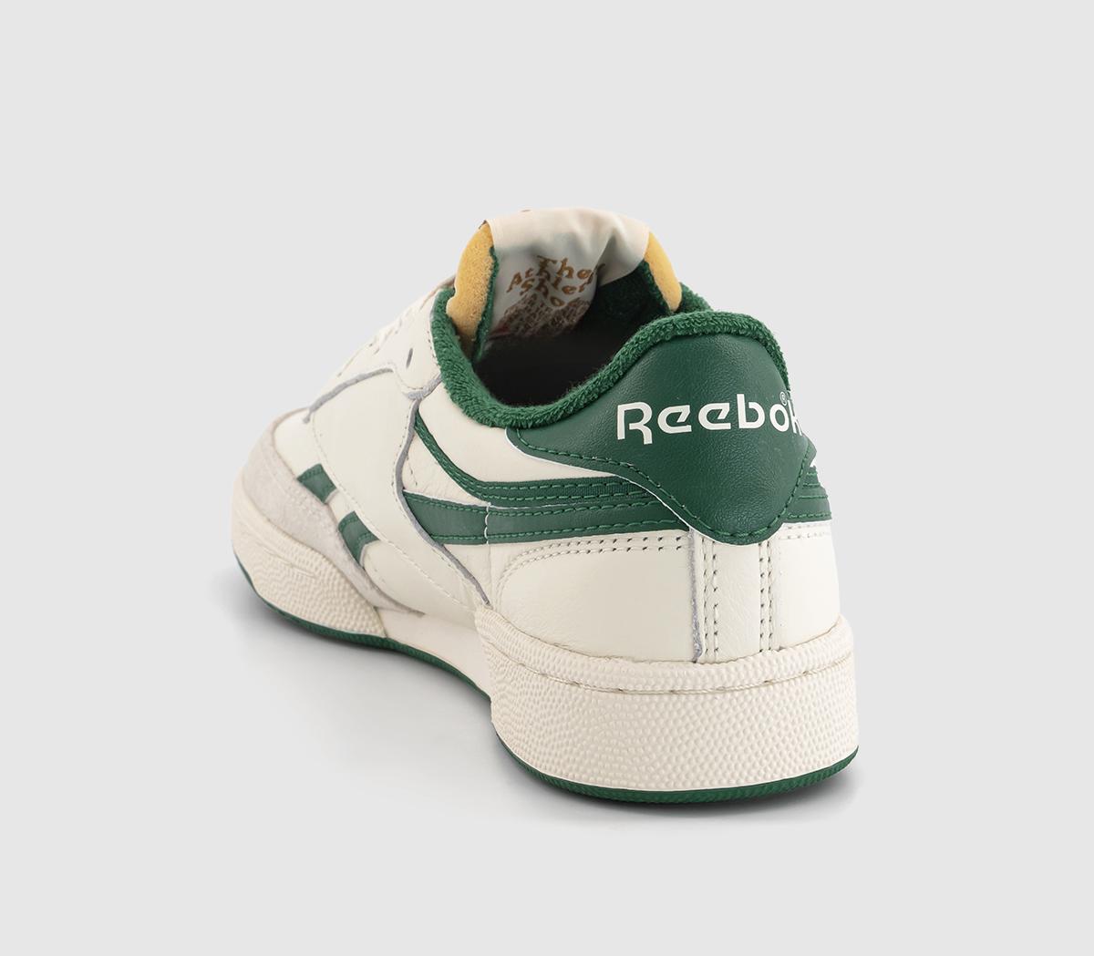 Reebok Club C Revenge Trainers Reebok Club C Revenge Trainers Vintage Chalk Dark Green