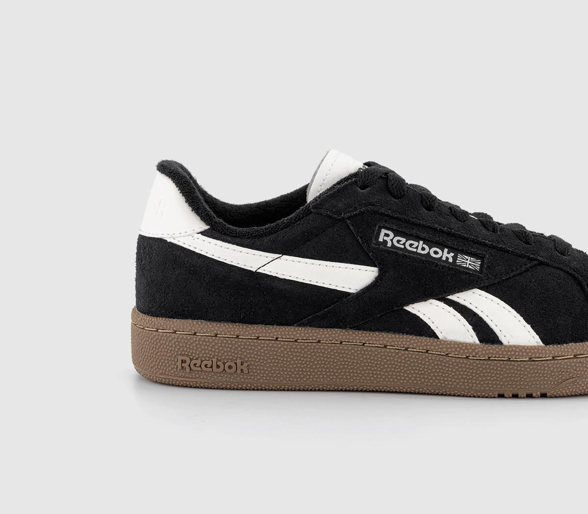 ReebokClub C Grounds Trainers Core Black Chalk Gum