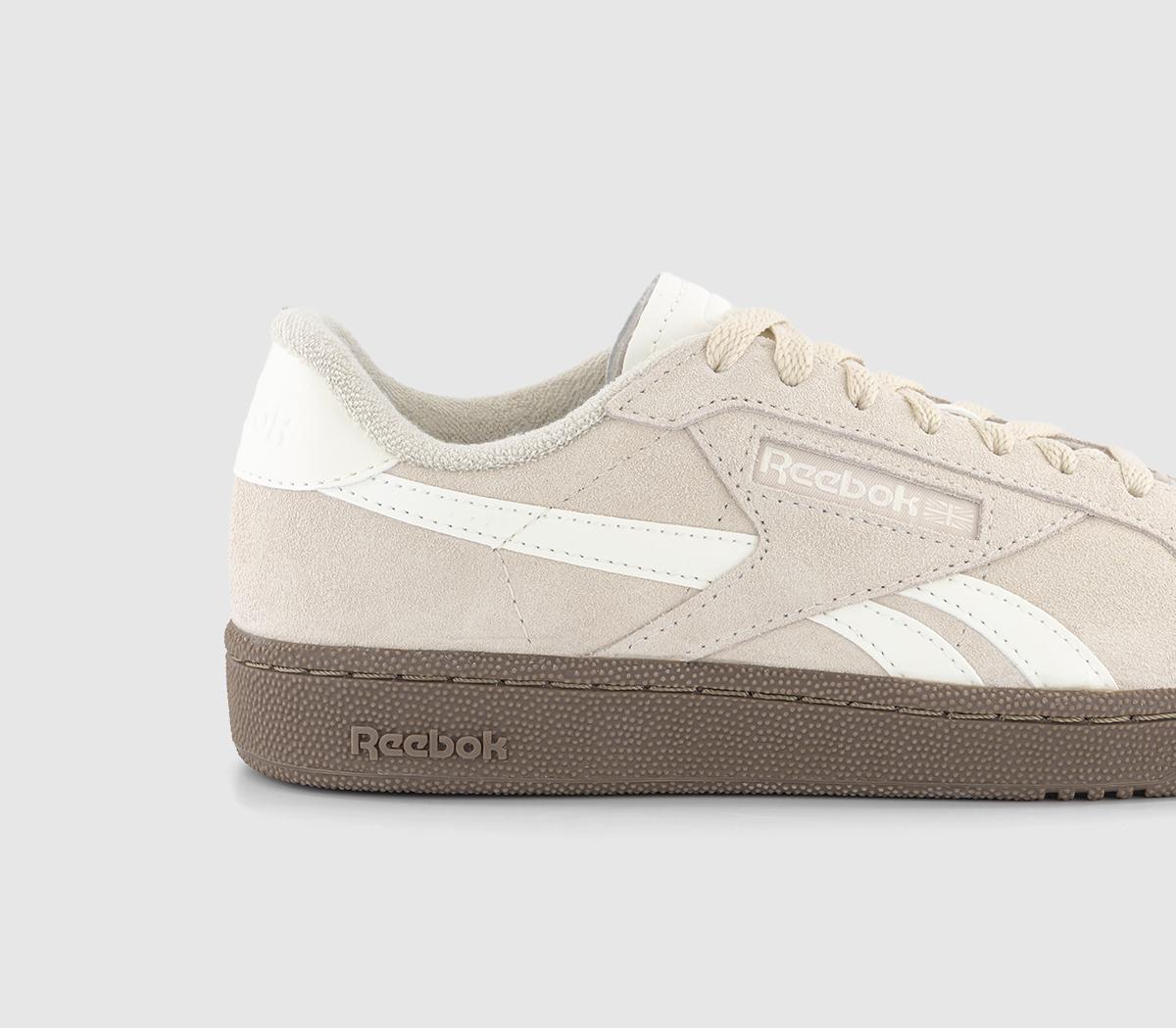 ReebokClub C Grounds Trainers Stucco Chalk Gum