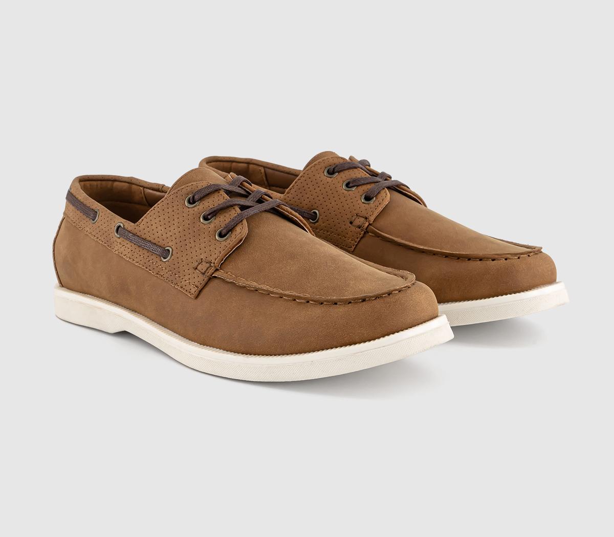 OFFICECreedon Boat ShoesTan