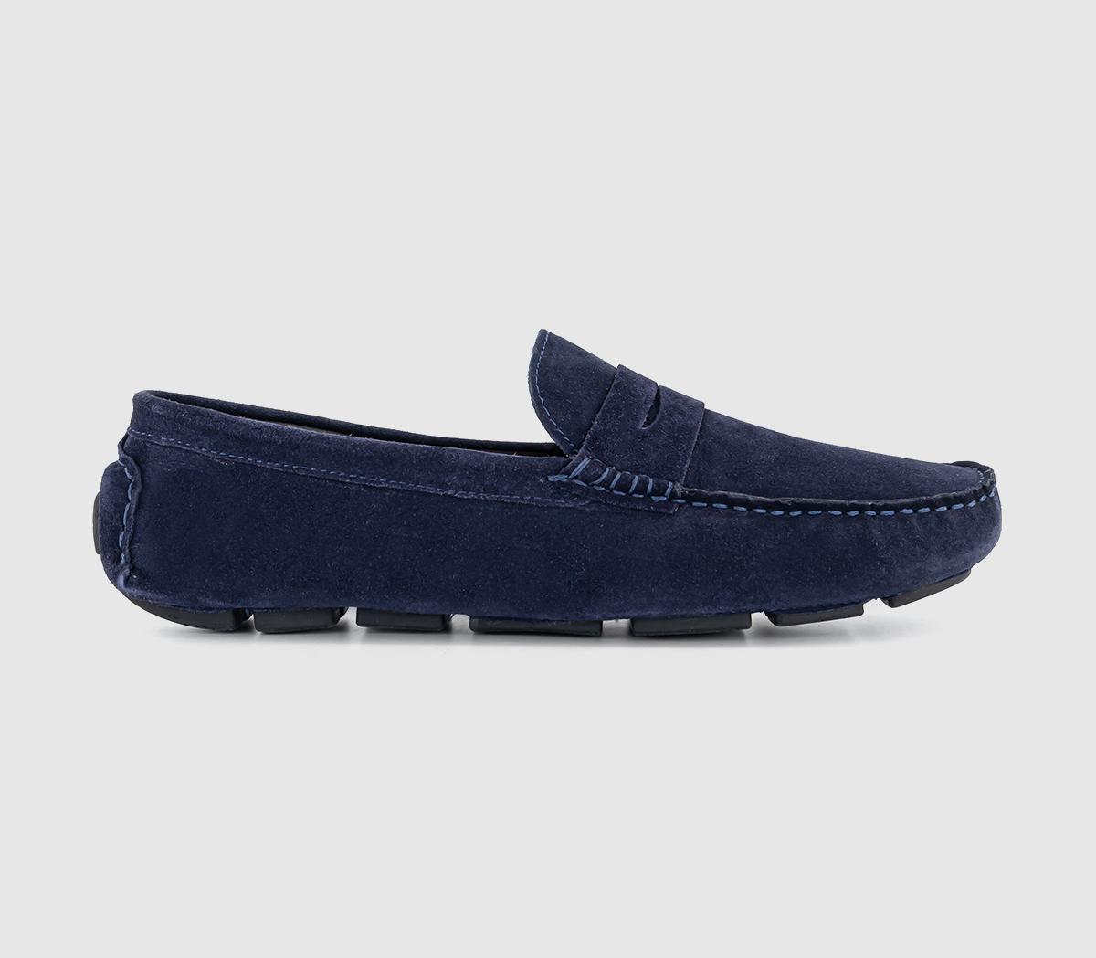 OFFICECliveden Suede Driving ShoesNavy Suede