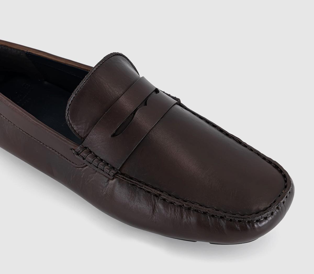 OFFICECliveden Driving Shoes OFFICECliveden Driving ShoesBrown Leather