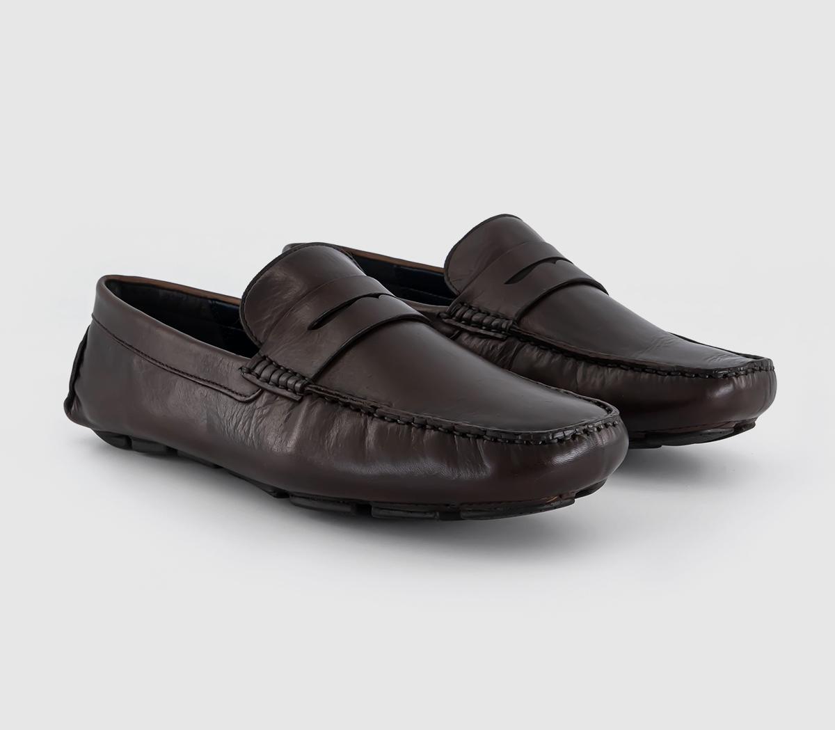 OFFICECliveden Driving Shoes OFFICECliveden Driving ShoesBrown Leather