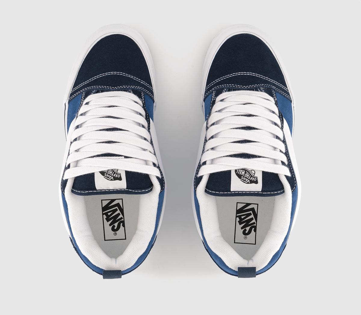VansKnu Skool Trainers Navy True White