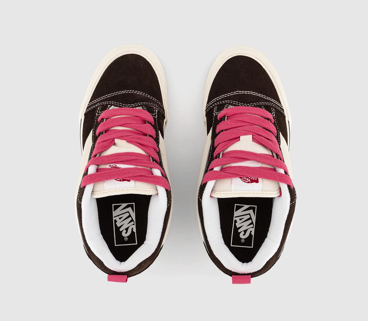 VansKnu Skool TrainersRetro Colour Brown True White