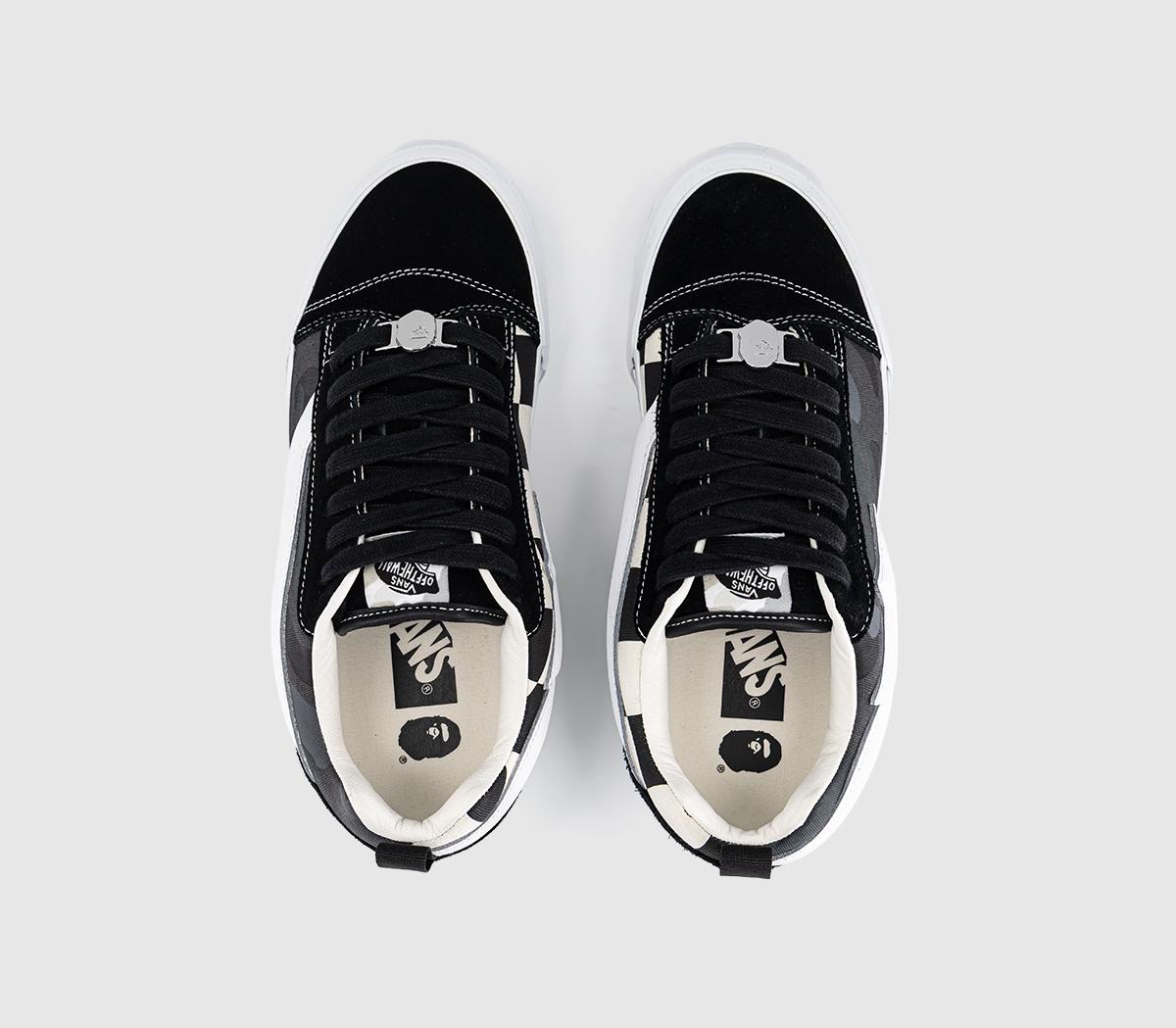 VansKNU Skool x BAPEBape Black Camo