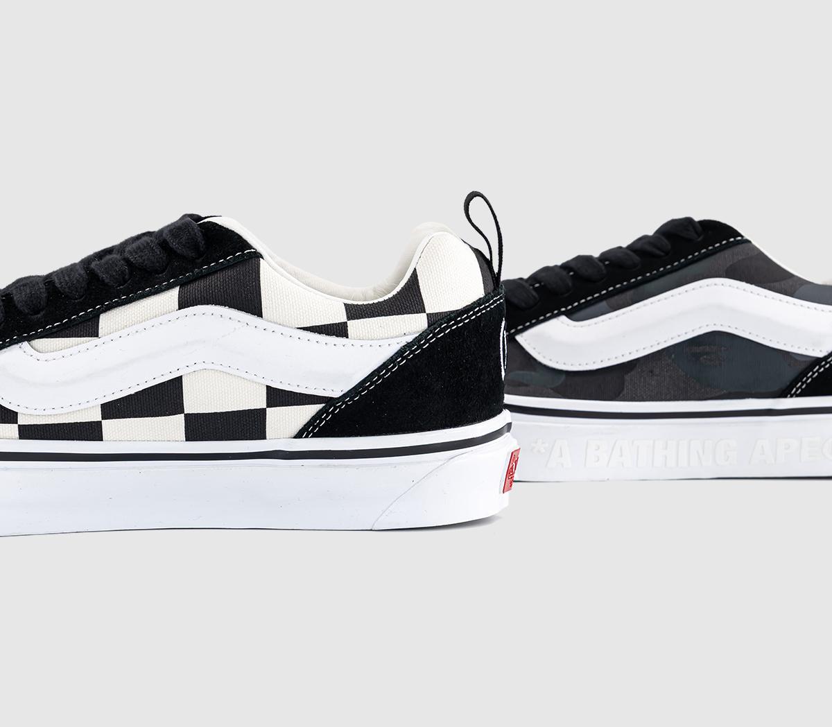 VansKNU Skool x BAPEBape Black Camo