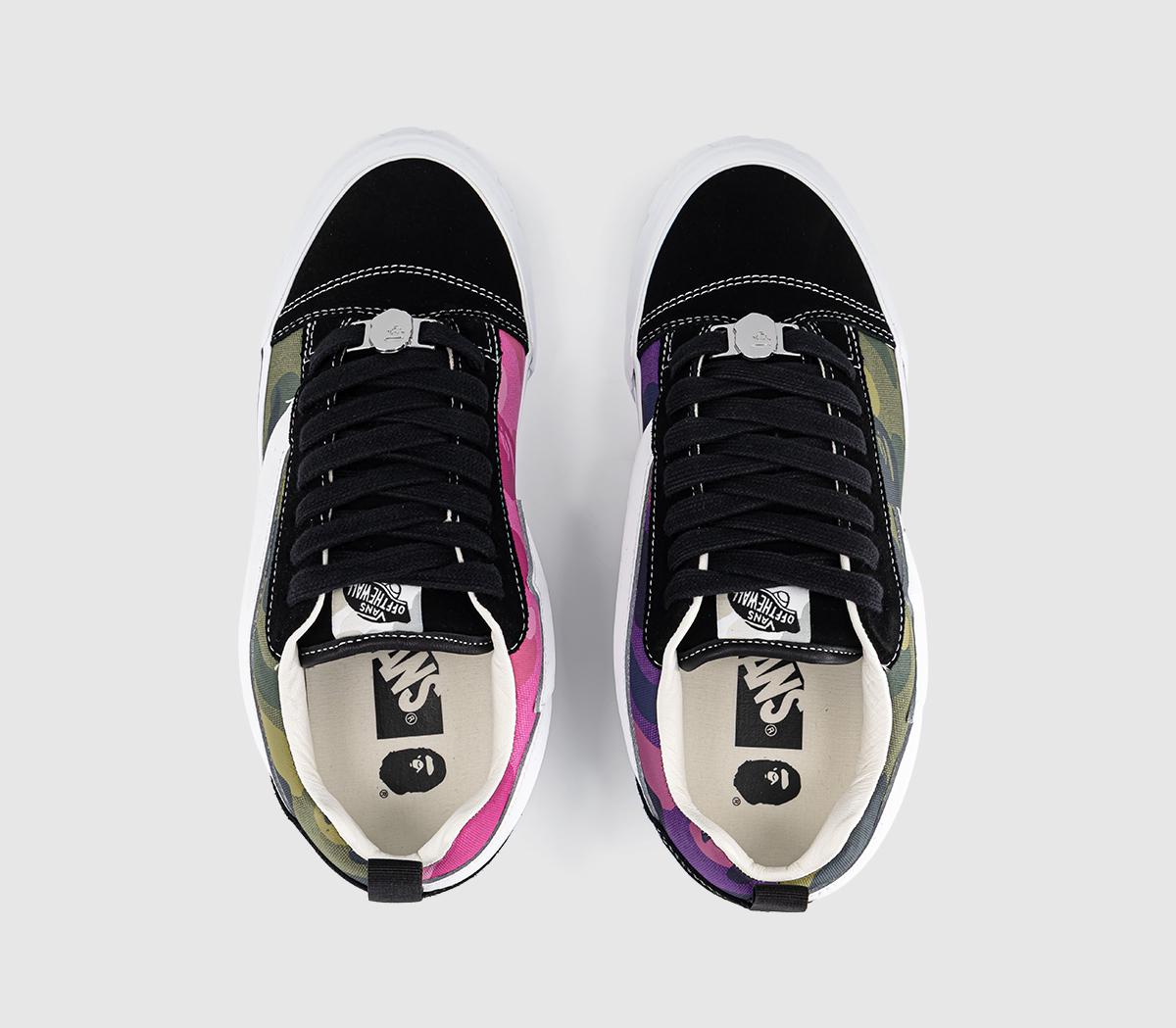 VansKnu Skool x BAPEBape Multi Camo