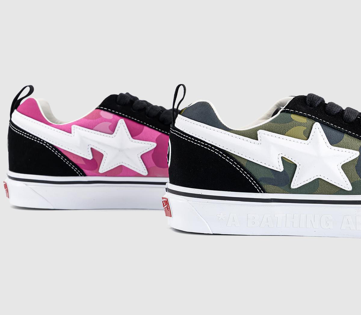 VansKnu Skool x BAPEBape Multi Camo