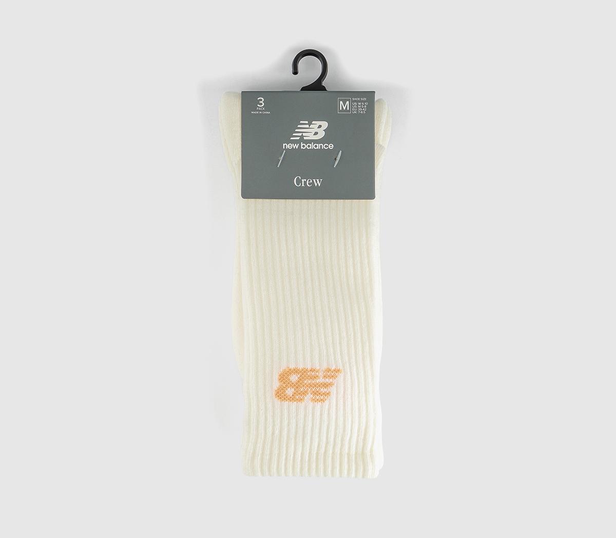 New Balance SocksNb Essentials Line Midcalf Socks 3 PairsBlue Hay Orange