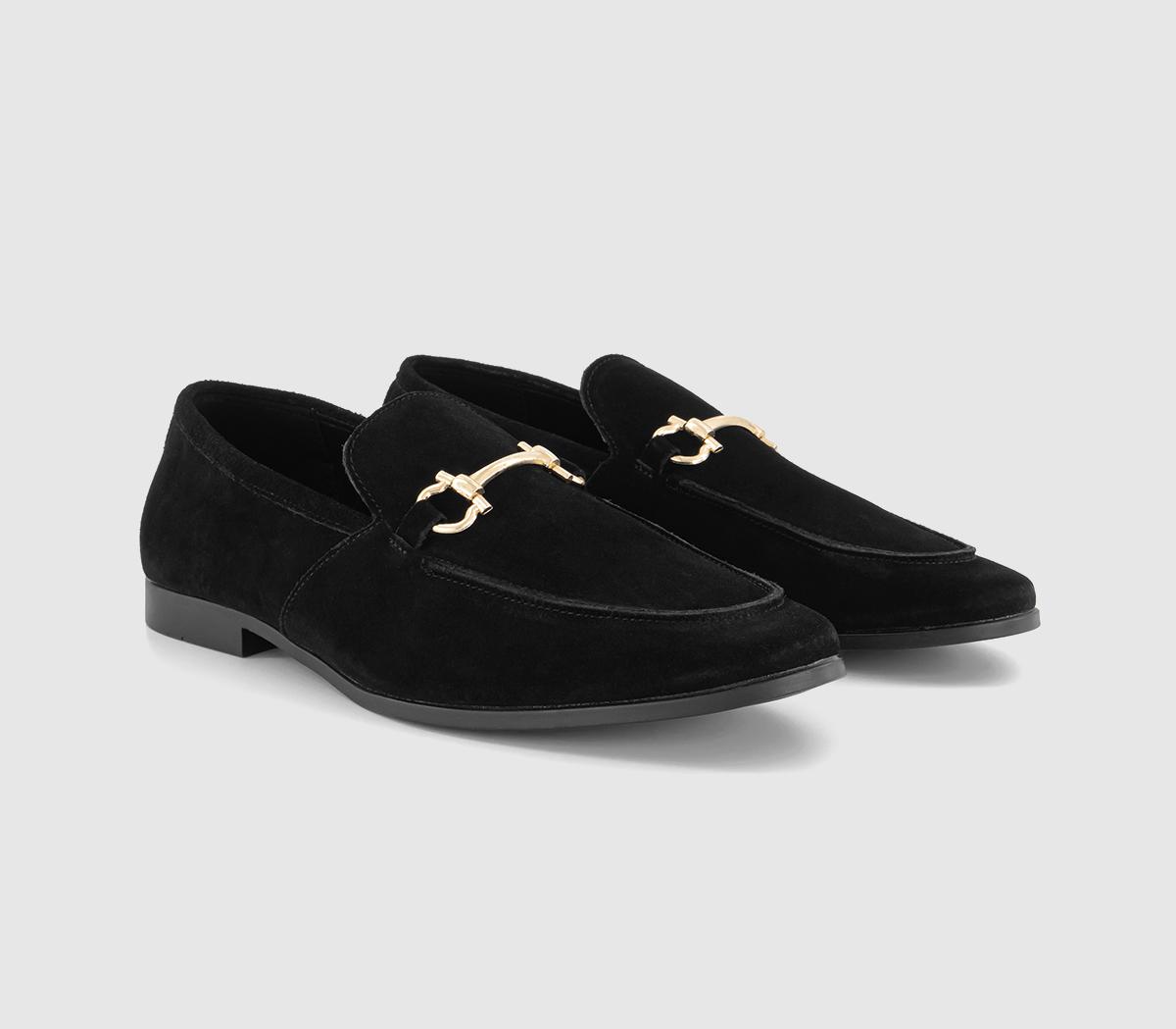 OFFICEMemming 2 Snaffle Loafers OFFICEMemming 2 Snaffle LoafersBlack Suede
