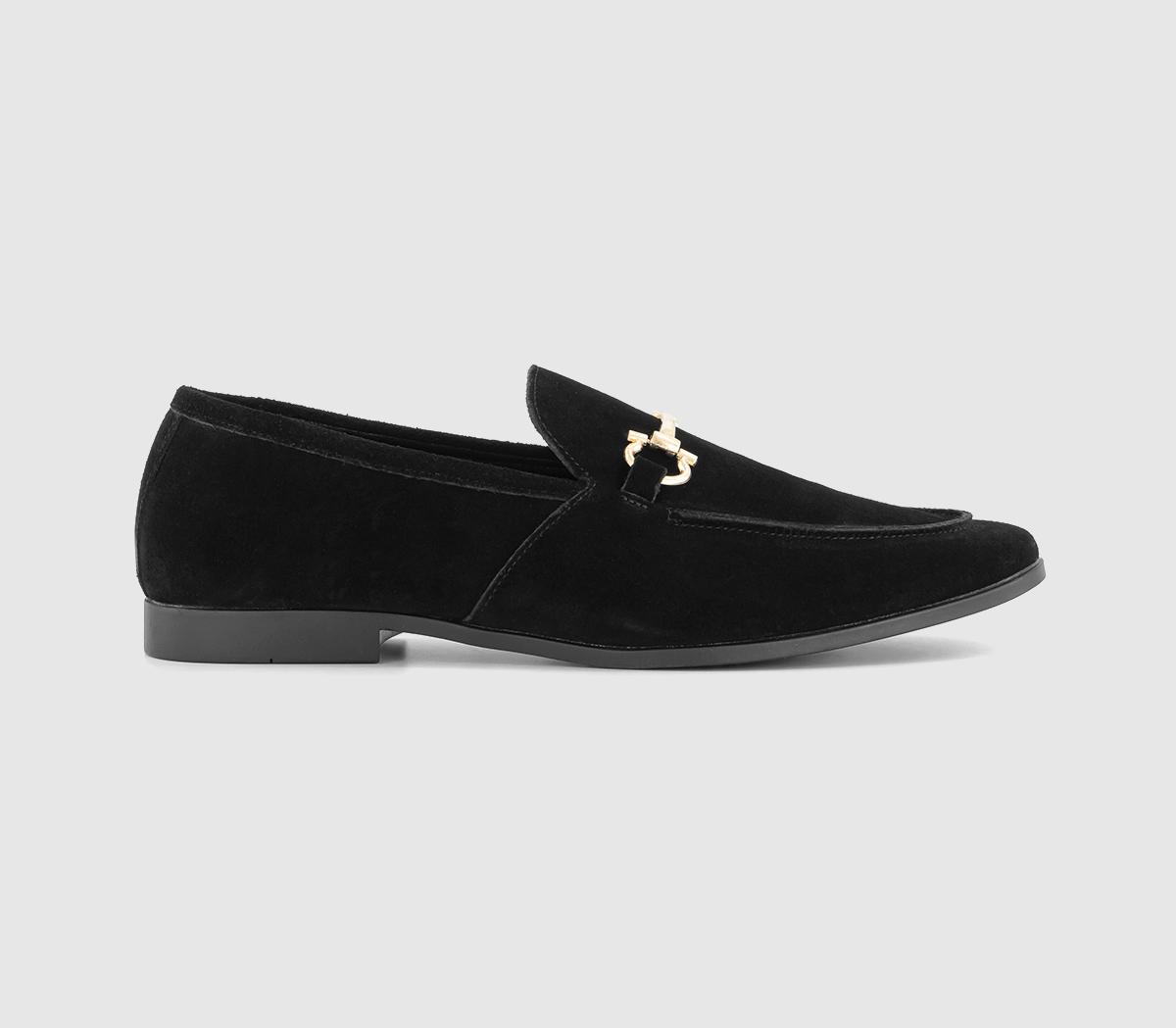 Memming 2 Snaffle Loafers Black Suede