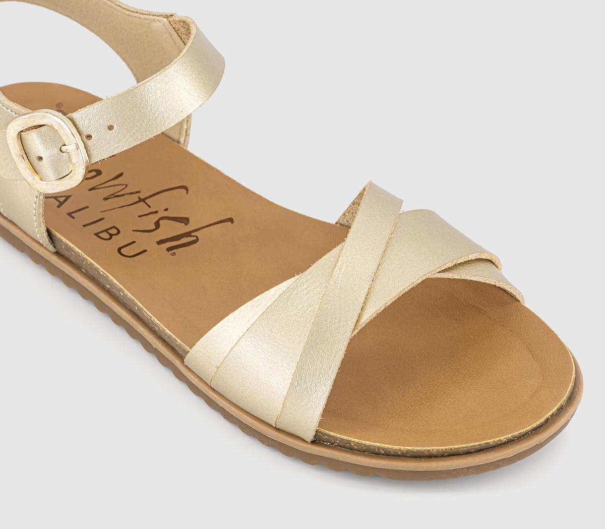 Blowfish Malibu Monti-B Sandals Gold - Exclusive to OFFICE