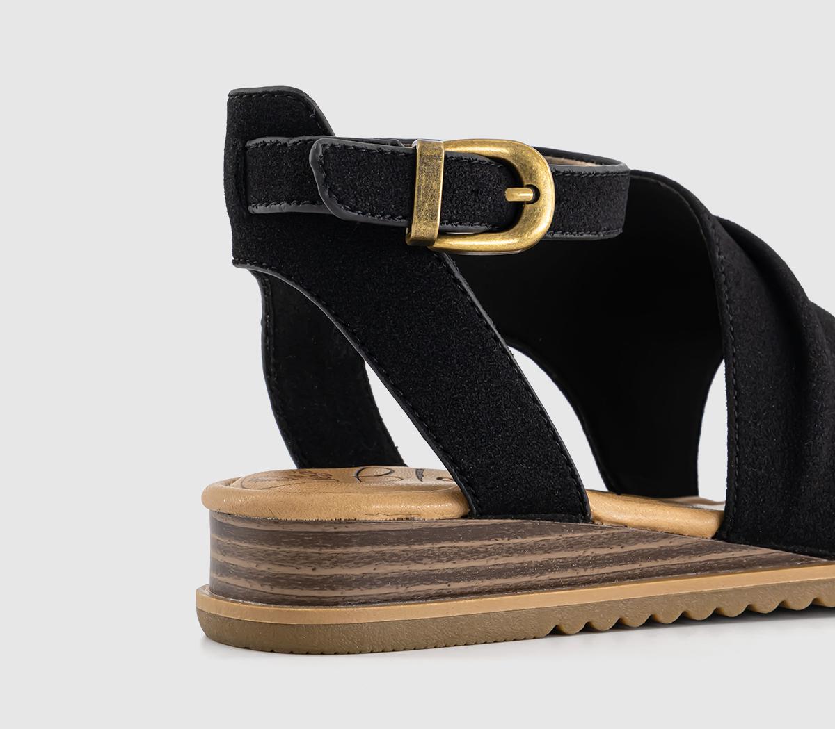 Blowfish Malibu Balana Blowfish Malibu Balana Black Suede