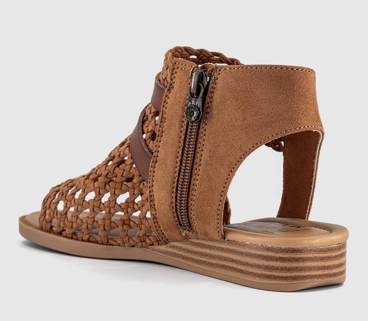 Blowfish MalibuAnuella Raffia SandalsCognac