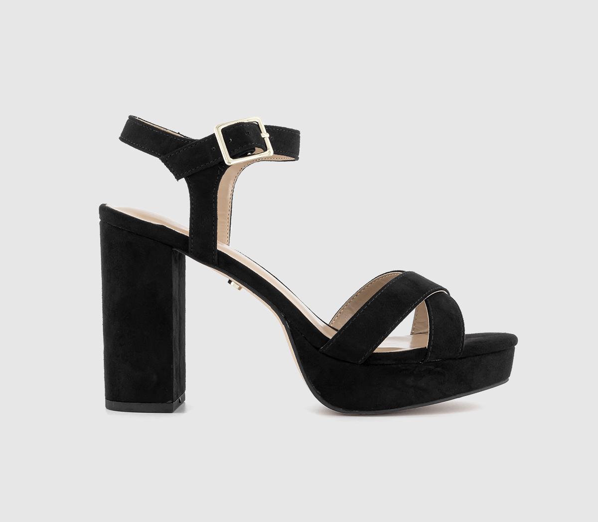 Heaven Platform Block Heel Sandals