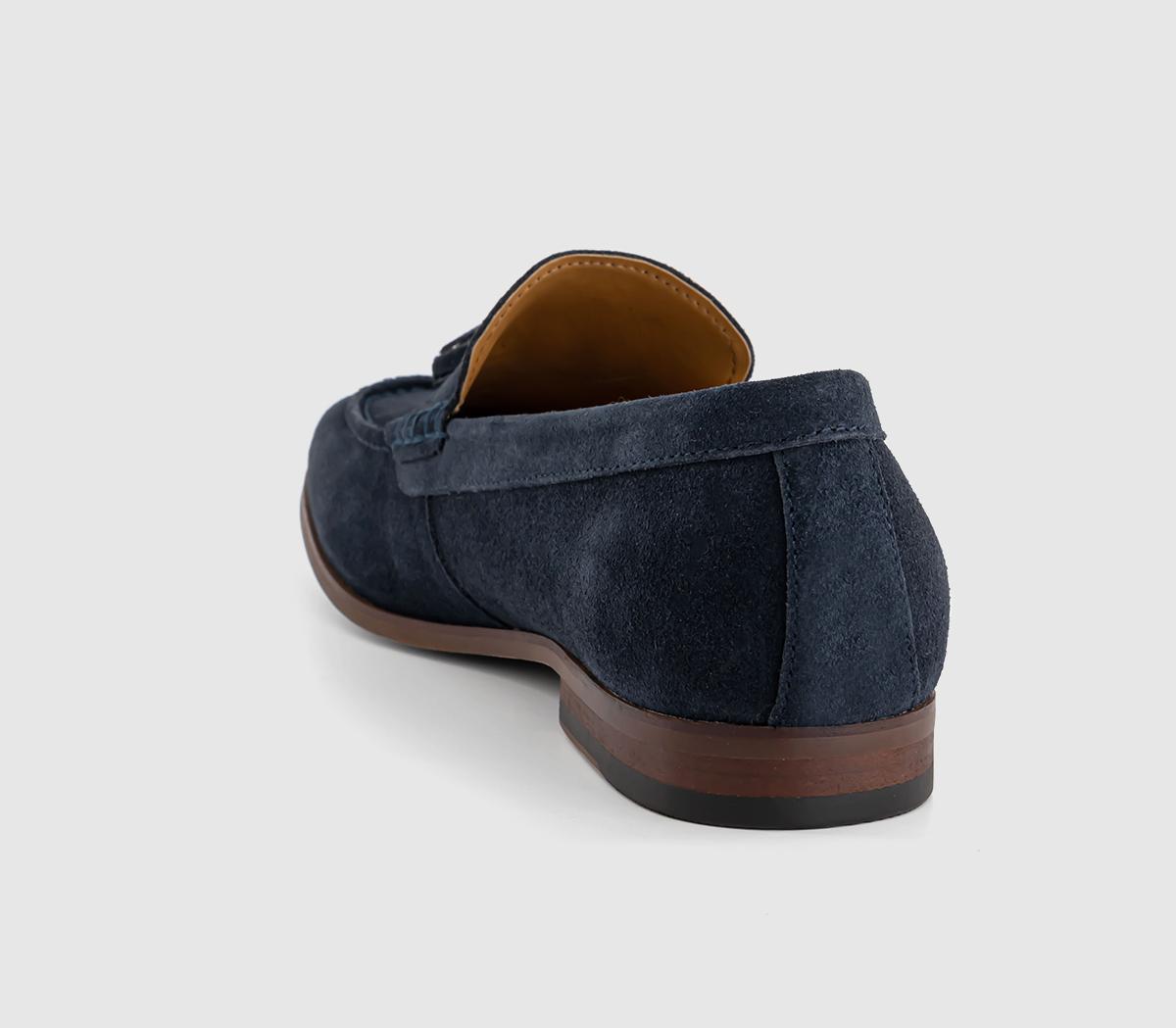 OFFICEConcept Tassel Suede Smart Loafer OFFICEConcept Tassel Suede Smart LoaferNavy Suede