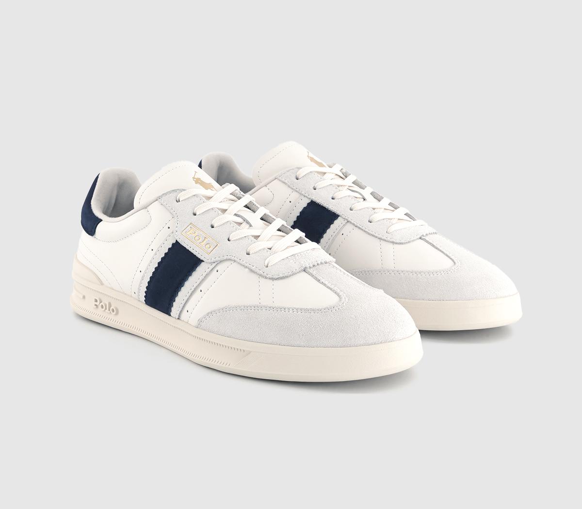 Polo Ralph LaurenHeritage Area Trainers Polo Ralph LaurenHeritage Area TrainersBianco Navy