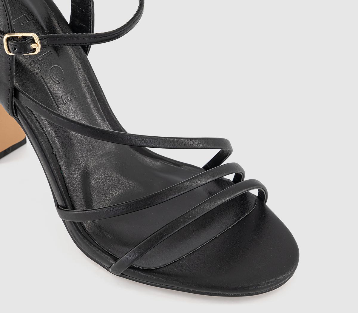 OFFICEHannah Strappy Heeled SandalsBlack