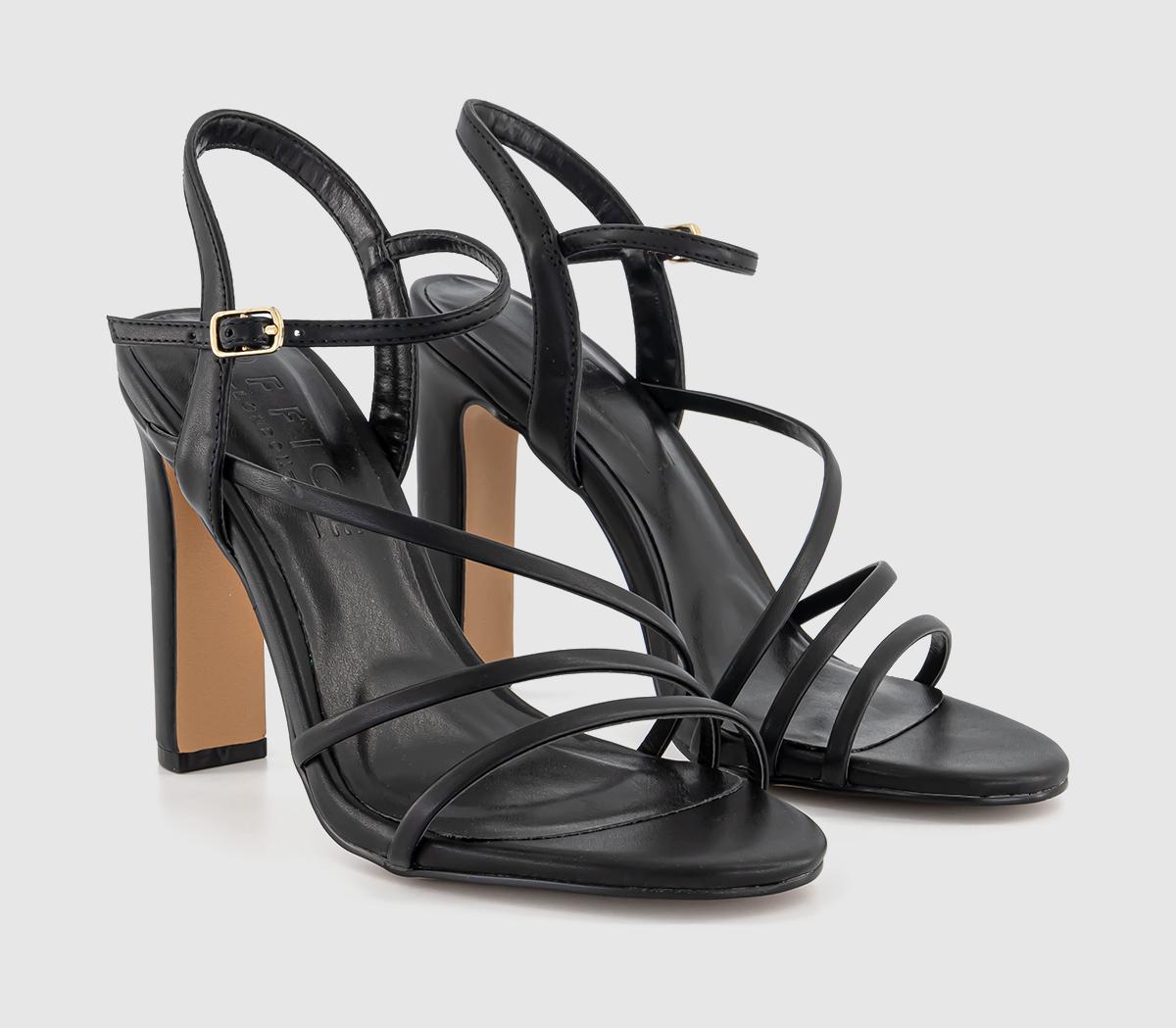 OFFICEHannah Strappy Heeled SandalsBlack