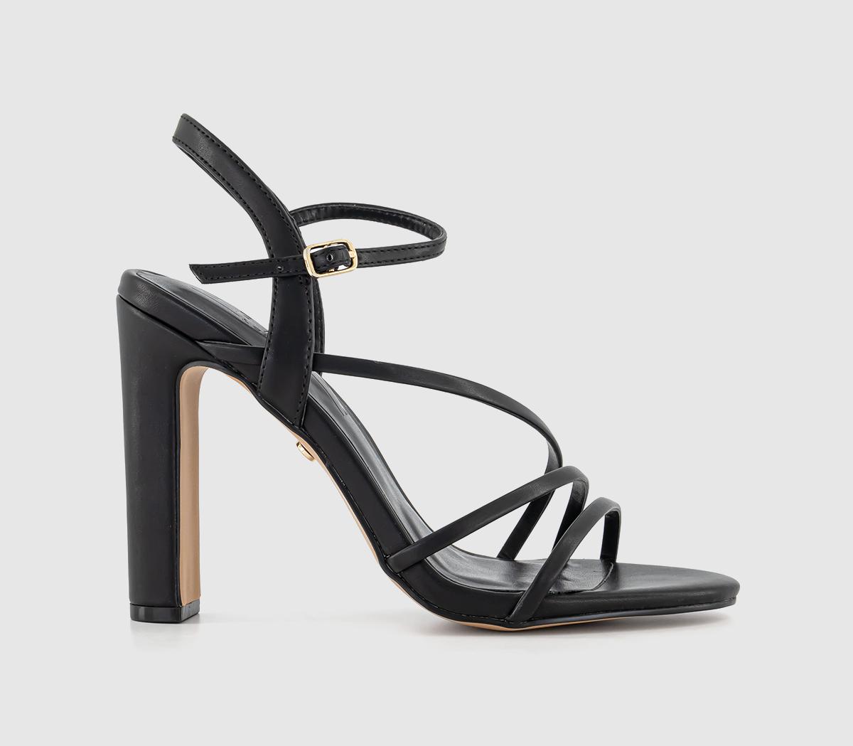 OFFICEHannah Strappy Heeled SandalsBlack