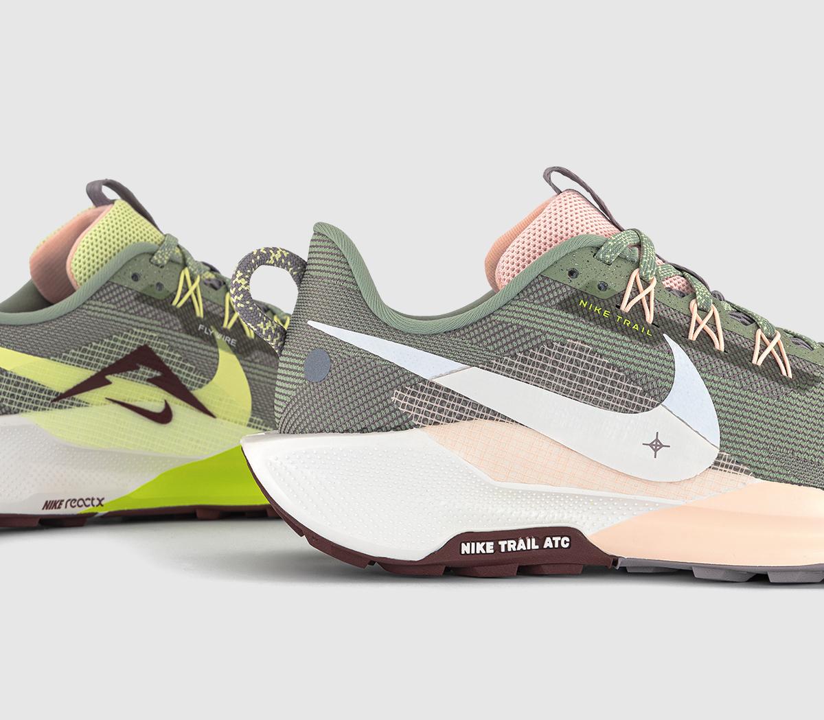 NikeNike Reactx Pegasus Trail 5 Trainers NikeNike Reactx Pegasus Trail 5 TrainersJade Horizon Sail Crimson Tint