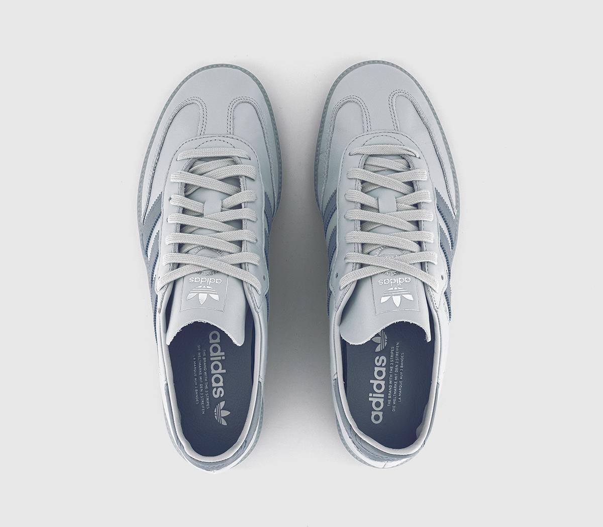 adidasSamba Decon TrainersPantone Pantone Silver Metallic
