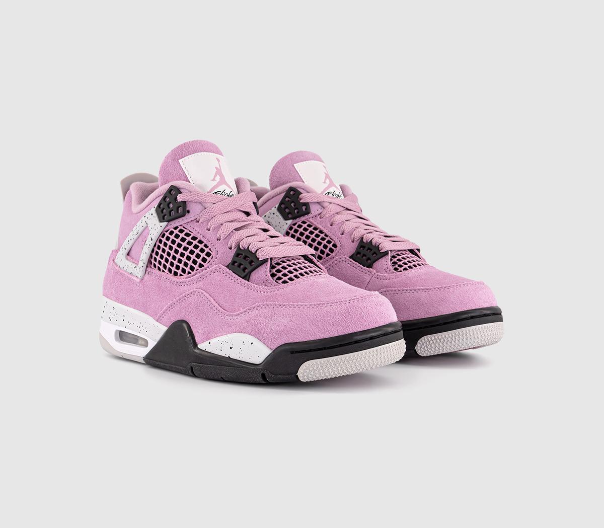 JordanWMNS Air Jordan 4 RetroOrchid Neutral Grey Black White