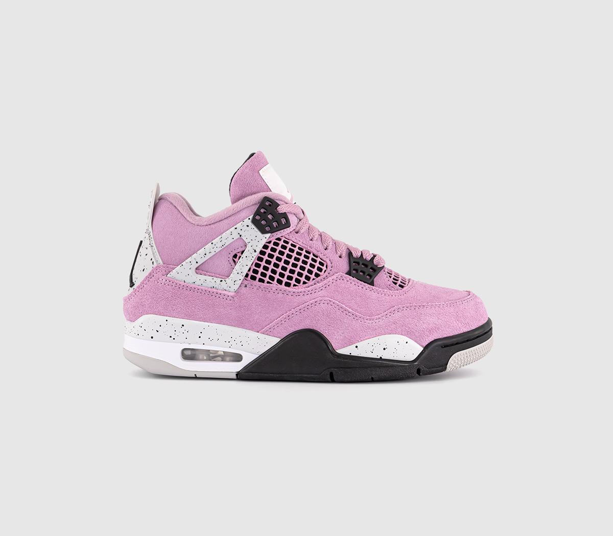 Jordan WMNS Air Jordan 4 Retro Orchid Neutral Grey Black White Women s Trainers