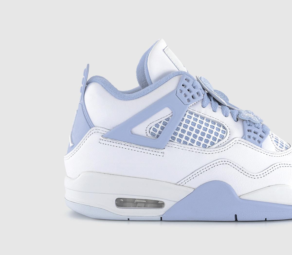 JordanAir Jordan 4 RetroWhite Aluminum Blue Tint Oil Green