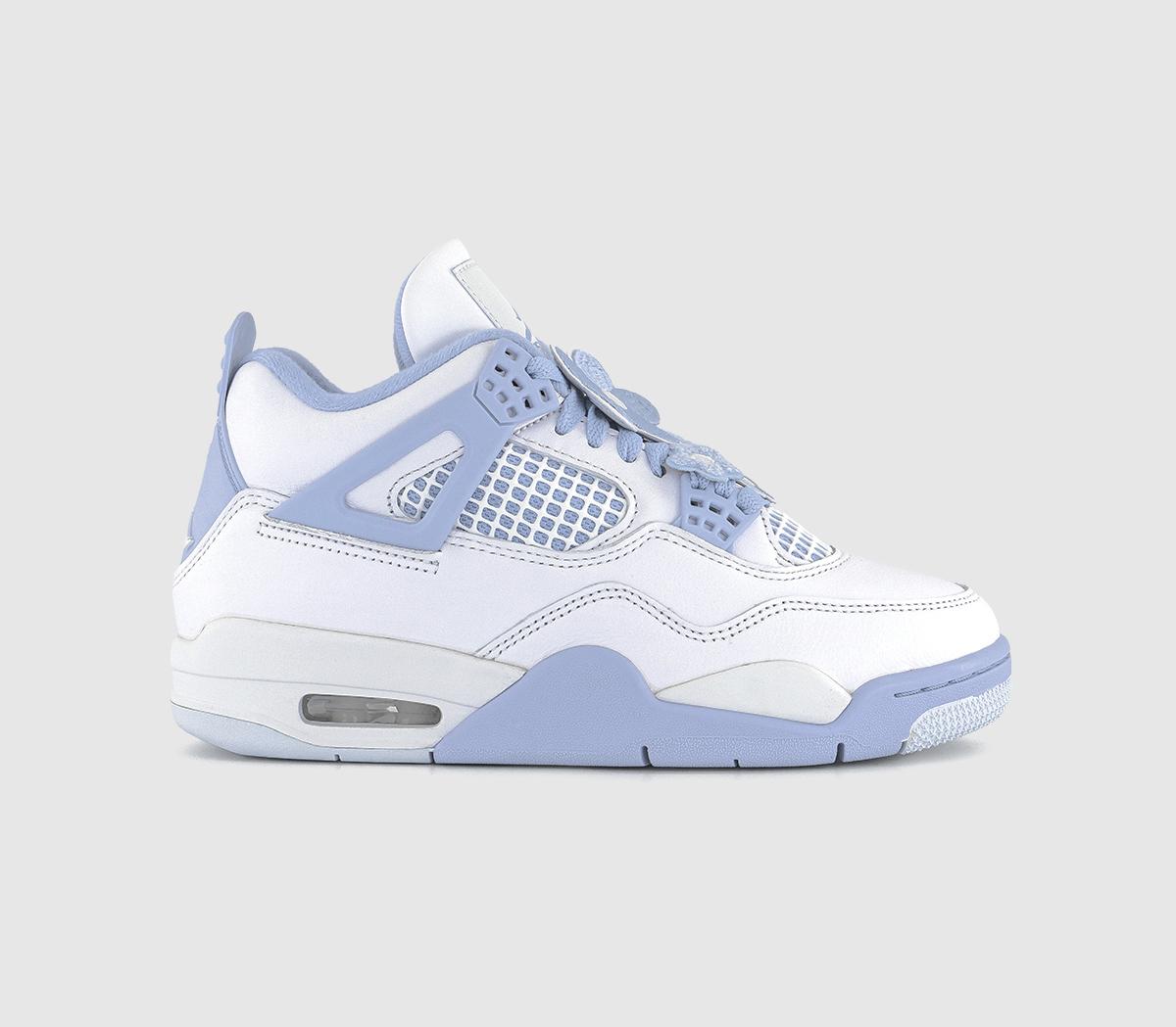JordanAir Jordan 4 RetroWhite Aluminum Blue Tint Oil Green